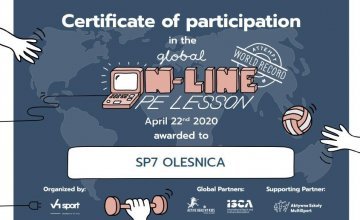 Międzynarodowe bicia rekordu lekcji WF on-line