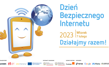 Bierzemy udział w Dniu Bezpiecznego Internetu 2023 - inicjatywa szkolna
