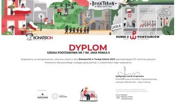 Bohateron w Twojej Szkole 2023