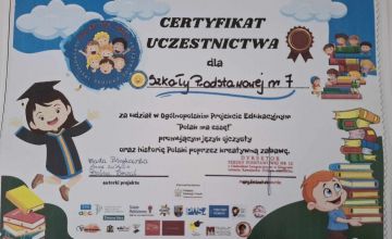 Ogólnopolski Projekt Edukacyjny "Polak ma essę!"zakończony