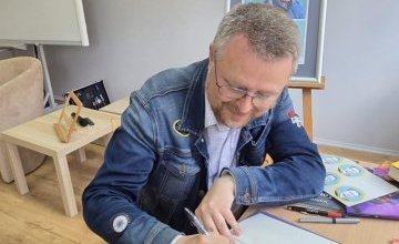Spotkanie z pisarzem Marcinem Koziołem