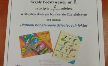 Laureaci Międzyszkolnego Konkursu Czytelniczego