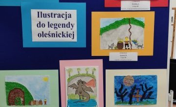 Ilustracja do legendy oleśnickiej