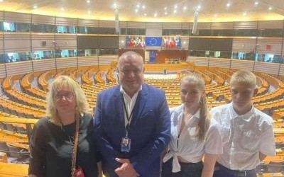 Uczeń Szkoły Podstawowej nr 7 z wizytą w Parlamencie Europejskim (4)