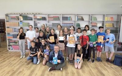 Spotkanie z pisarzem Marcinem Koziołem (4)