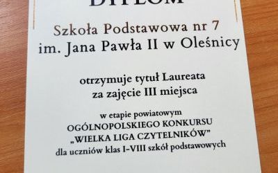 Powiatowa Wielka Ligia Czytelników (2)